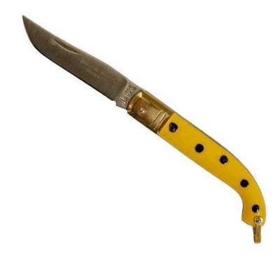 COLTELLO ZUAVO LAMA INOX 210 MM GIALLO