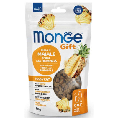 MONGEGIFTC MEATMIN CAT FUSSY MAI/ANAN 50 GR