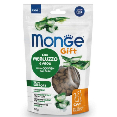 MONGEGIFTC FILL CAT SKIN MERLUZ/ALOE 60 GR