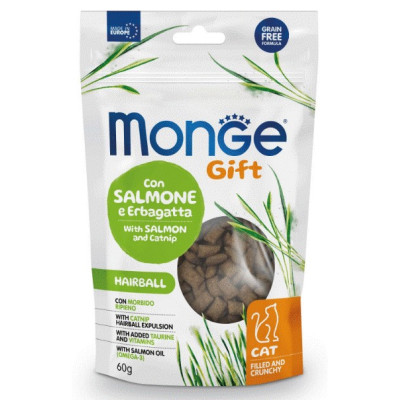 MONGEGIFTC FILL CAT HAIRB SALM/ERBAG 60 GR