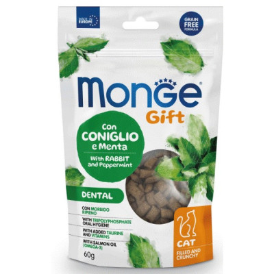 MONGEGIFTC FILL CAT DENTAL CON/MENTA 60 GR