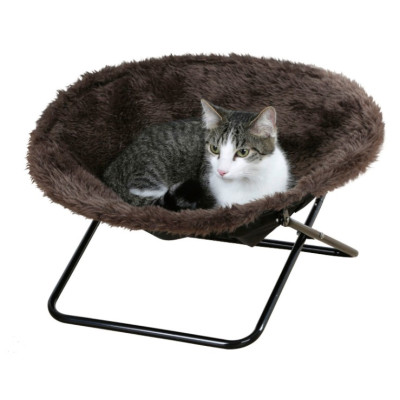 AMACA SHARON CON PELUCHE MARRONE 50X35