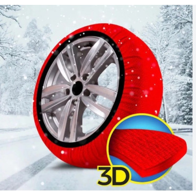 CALZE DA NEVE OMOLOGATE PER AUTO MIS. XXL