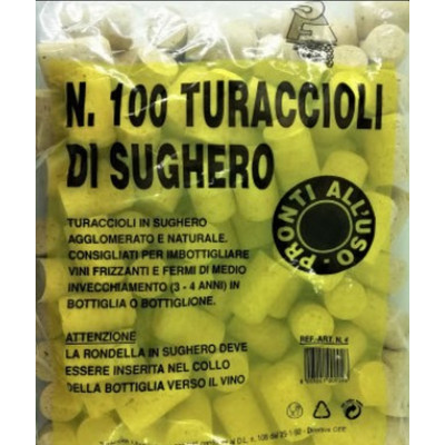 TAPPI SUGHERO 24X44 1+1 GIALLO