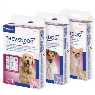 COLLARE ANTIPARASSITARIO  PREVENDOG  CM 35