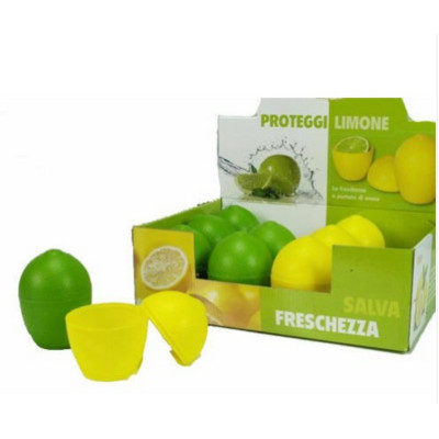 CONTENITORE PORTA LIMONE VERDE-GIALLO