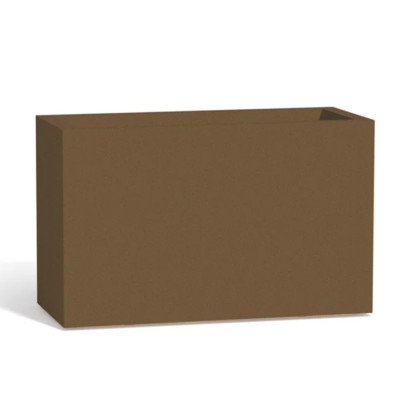 VASO FLOWERPOT TOP BRONZO CM. 90 x 30 x 80 H