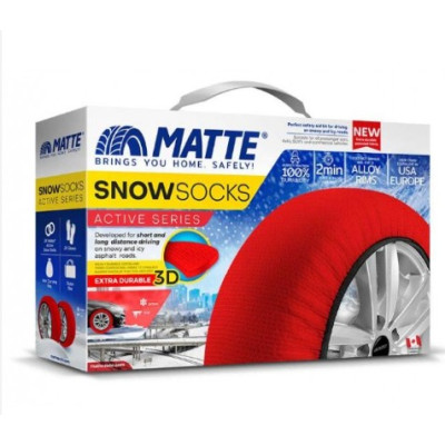 CALZE DA NEVE OMOLOGATE PER AUTO MIS. S