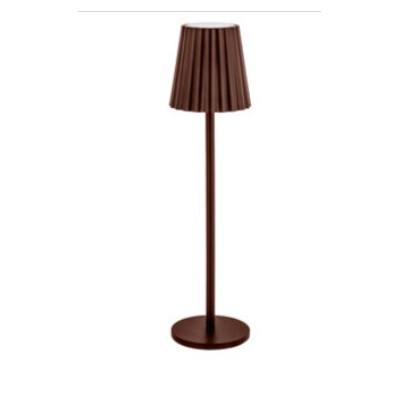 LAMPADA LED RICARICABILE DA TAVOLO MINU RUGGINE