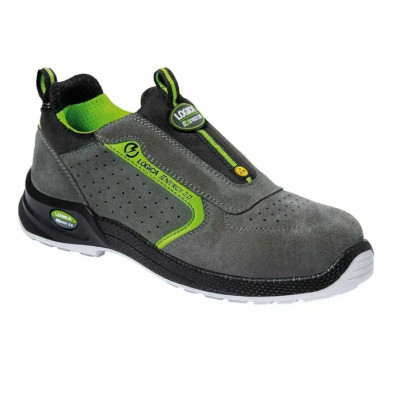 SCARPE BASSE GRIGIA/VERDE S/LACCI S1PS NR.43