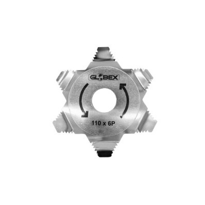 GLOBEX DISCO ANTI AVVOLGIMENTO ERBA 6 DENTI