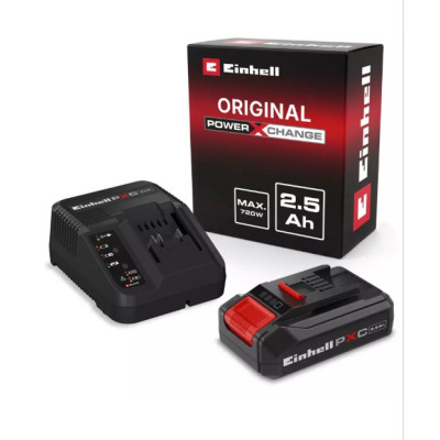Einhell BATTERIA + CARICABATTERIA POWER-X-CHANGE