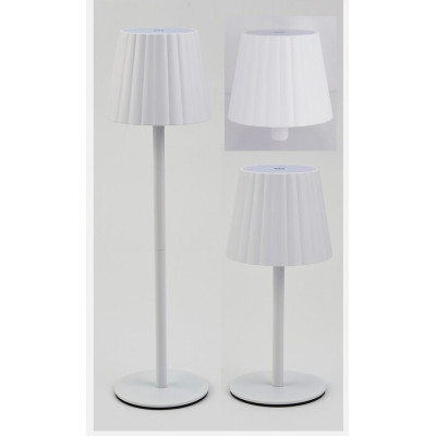 LAMPADA LED RICARICABILE 3 IN 1 ALBA BIANCO