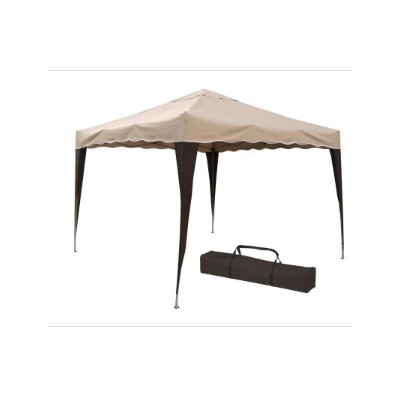 GAZEBO PIEGHEVOLE BEIGE 3X3