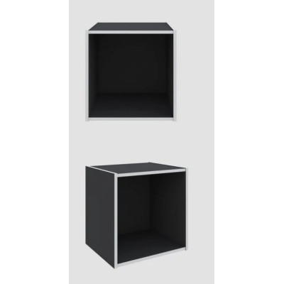 CUBO 35X29X35  GRIGIO ARDESIA