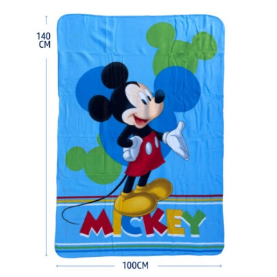 PLAID DISNEY 140X100 MICKEY