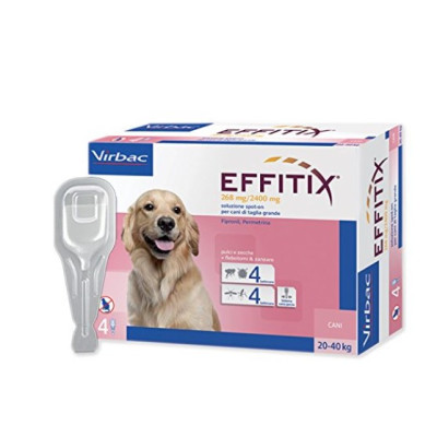 VIRBAC EFFITIX LARGE 20-40 KG