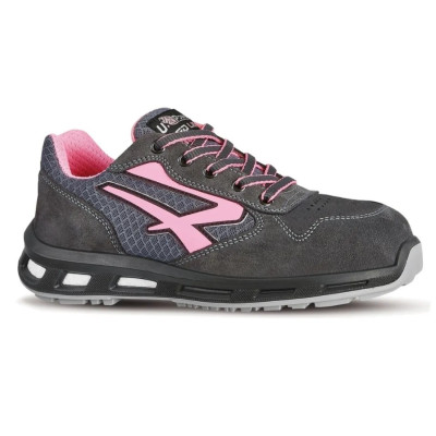 U POWER SCARPE ANT. CHERRY  BASSE N.36 PELLE SCAM