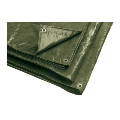 TELO OCCHIELLATO VERDE 3X4 in polietilene