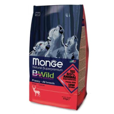 MONGE BWILD PUPPY cervo Kg.2