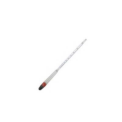 ALCOOLOMETRO C/TERMOMETRO CM.35,5 X GRADAZ.ALCOLIC