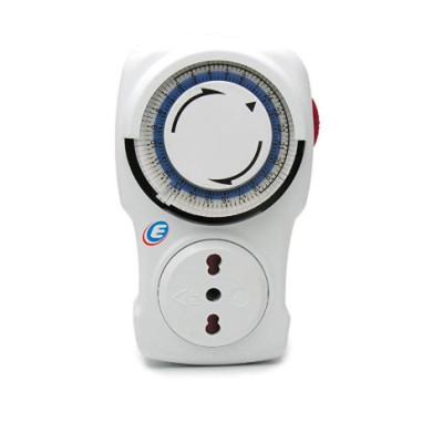 PRESA TEMPORIZZATA GIORNALIERA TIMER A DISCO-230 V