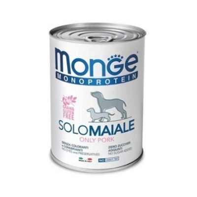 MONGE MONOPROTEIN DOG MAIALE G 400 (CF 12 PZ)