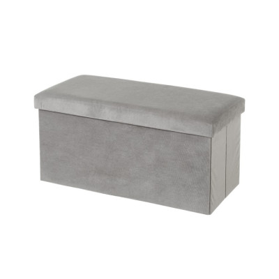 PUF BAULE PIEGHEVOLE VELVET 76x38x38