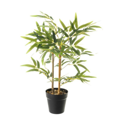 PIANTA BAMBU POLIESTERE 14X14X63