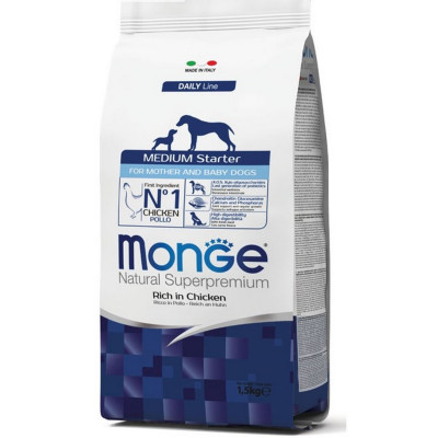 MONGE MEDIUM STARTER  Kg.1,5