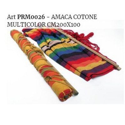 AMACA COTONE MULTICOLOR CM 200X100