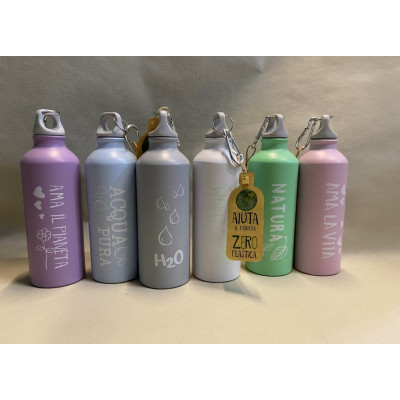 BORRACCIA ECO-FRIENDLY ALU.ML.500 COLORI ASSORTIT