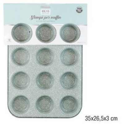 STAMPO MUFIN 12 POSTI ABM
