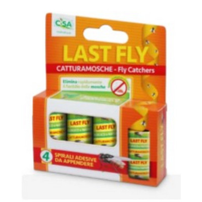LAST FLY strisce pigliamosche 4 pz