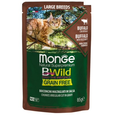 MONGE BWILD BUSTE LAR.BUFALO VERDURE GR 85