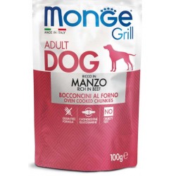 MONGE GRILL ADULT DOG MANZO...