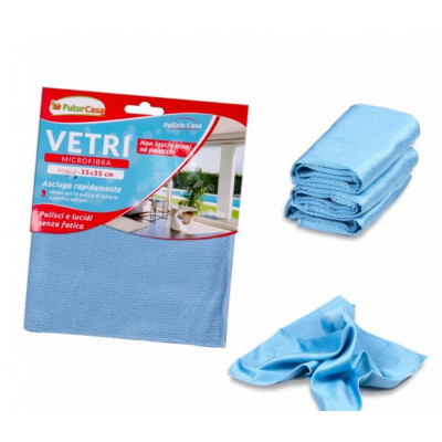 PANNO MICROFIBRA VETRI 35X35