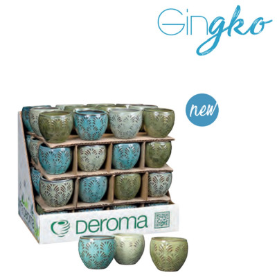 VASO MINI POT GINKGO CM 9