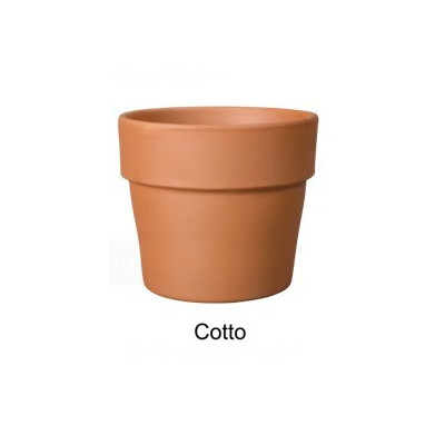 CACHEPOT PERFETTO CM.15 TERRA COTTA