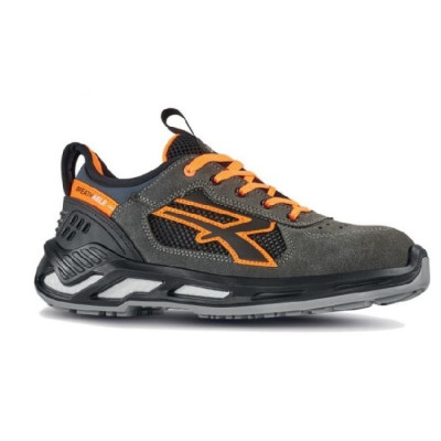 U POWER SCARPE ANT.'RYDER' BASSE PELLE N.45
