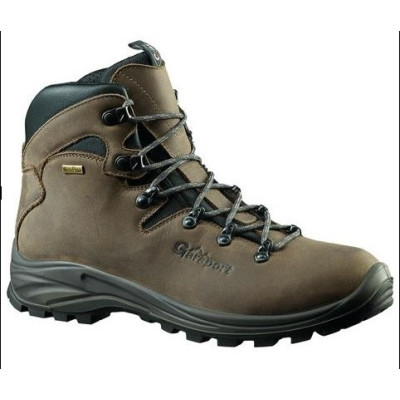 SCARPE TREKKING 'STELVIO TEX' N.45 ALTE MARRONE