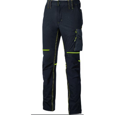 U POWER PANTALONE DA LAV.'WORLD' TG.XL BLACK NYLO