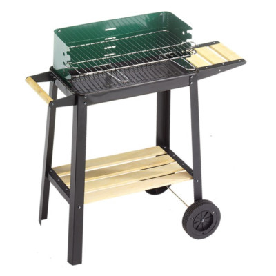 BARBECUE '50 25 GREEN W' CM 50X25 H 77 CM   ACC VE
